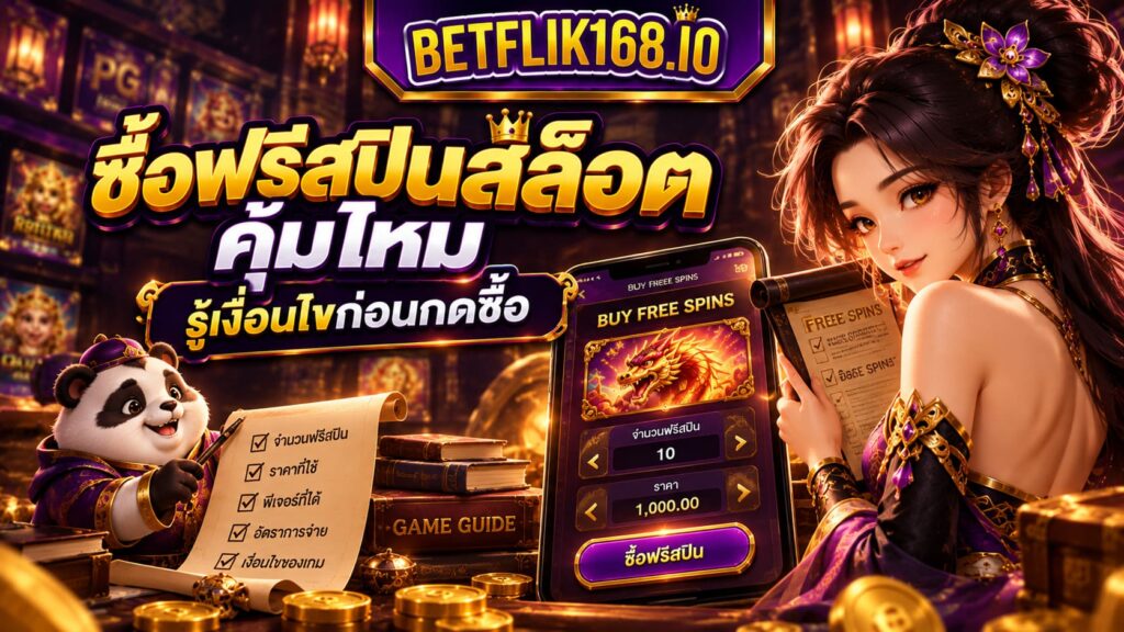 ซื้อฟรีสปินสล็อตคุ้มไหม รู้เงื่อนไขก่อนกดซื้อ